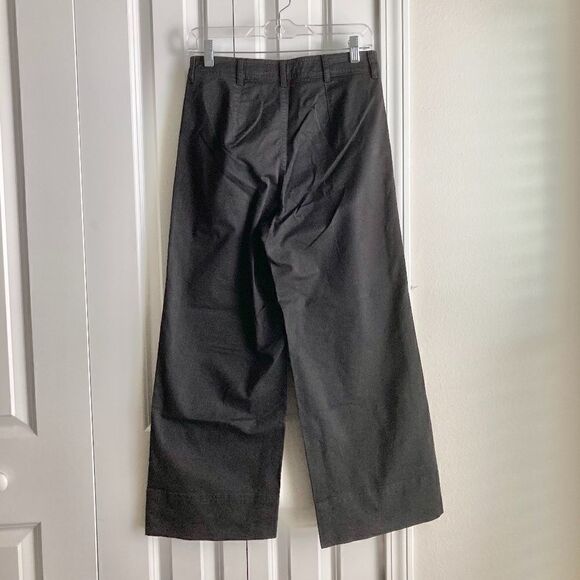 Everlane Women's Culottes Black size 2 NWT - Picture 2 of 4